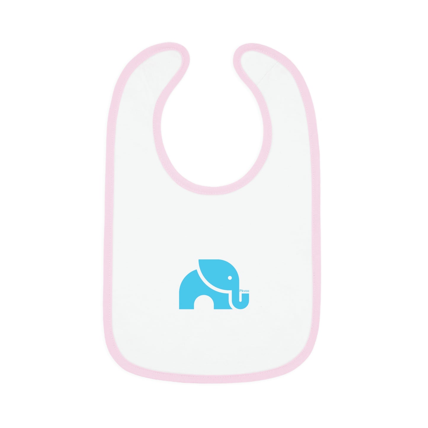 Baby Contrast Trim Jersey Bib