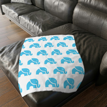 Velveteen Minky Blanket (Two-sided print)